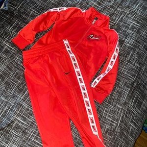 Nike kids tracksuit